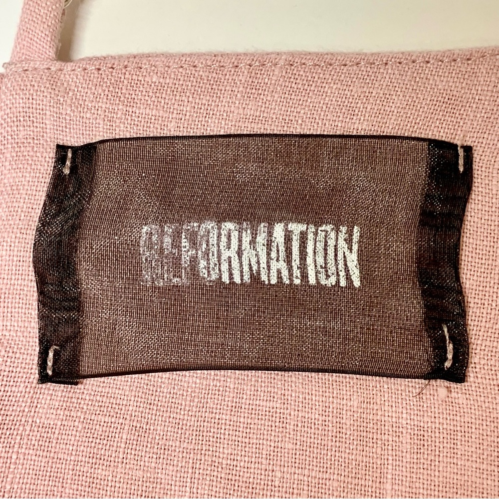 Reformation | Audrey Linen Mini Dress - Picture 4 of 9